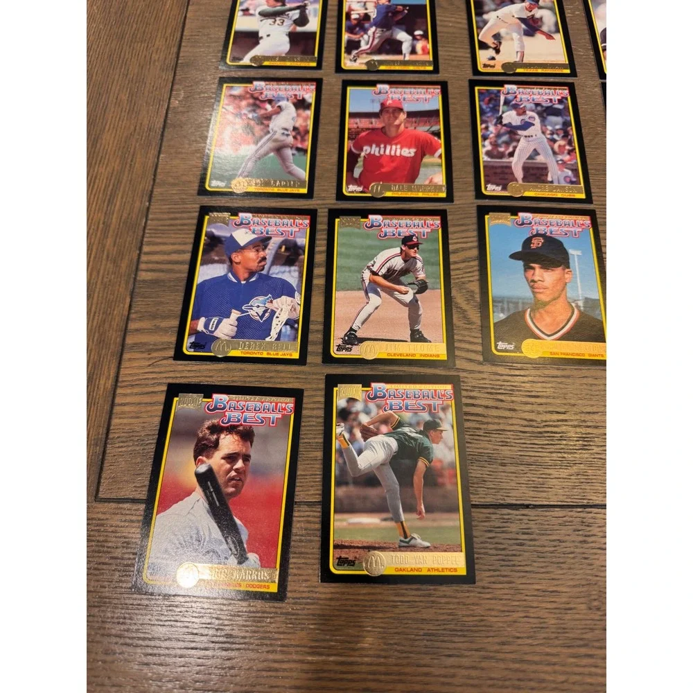 1992 Topps McDonald's Baseball's Best Complete 44 Card Set Barry Bonds Ripken